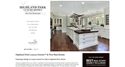 Desktop Screenshot of highlandparkluxuryhomes.com